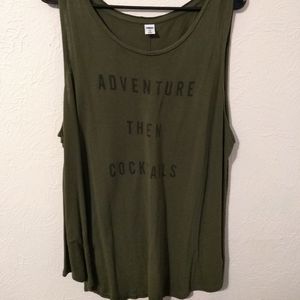 Old Navy plus size adventure then cocktails shirt